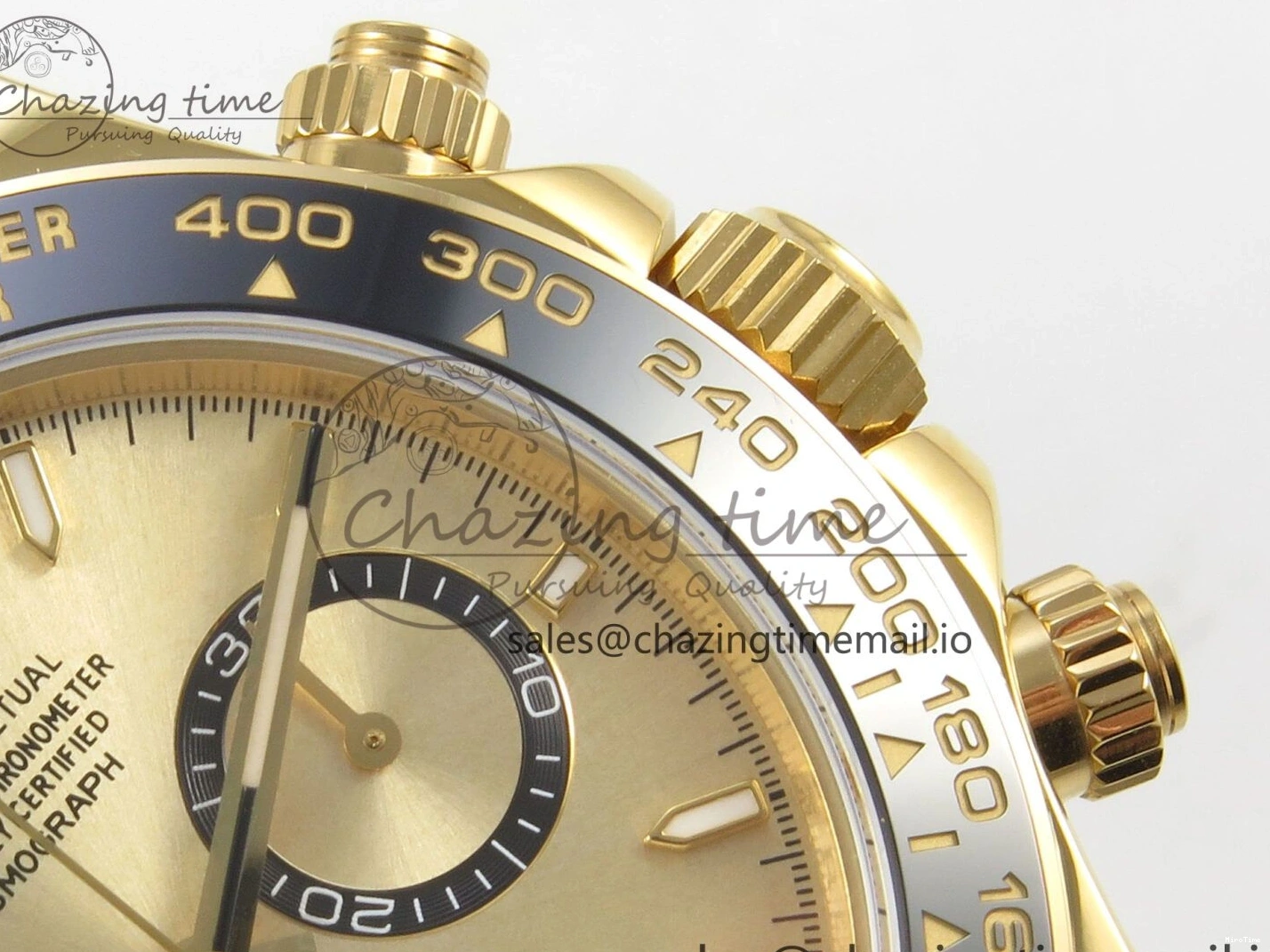 MiroTime 1223 Breathable Daytona 126518 YG Clean 1:1 Best Edition YG Dial on Oysterflex Strap DD 237